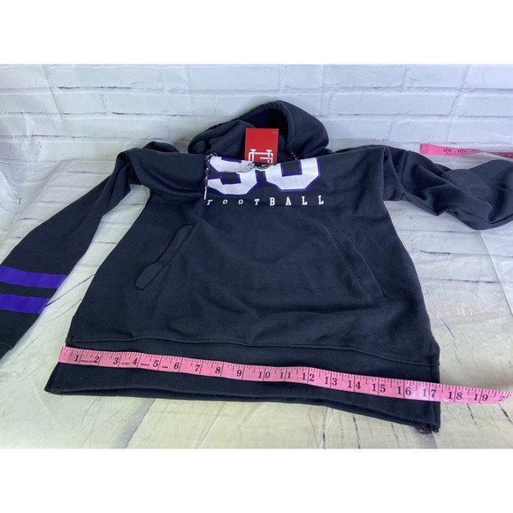 Ultra Game NFL Womens Baltimore Ravens Tunic Hoodie Pullover Sweatshirt Size M - Picture 8 of 10